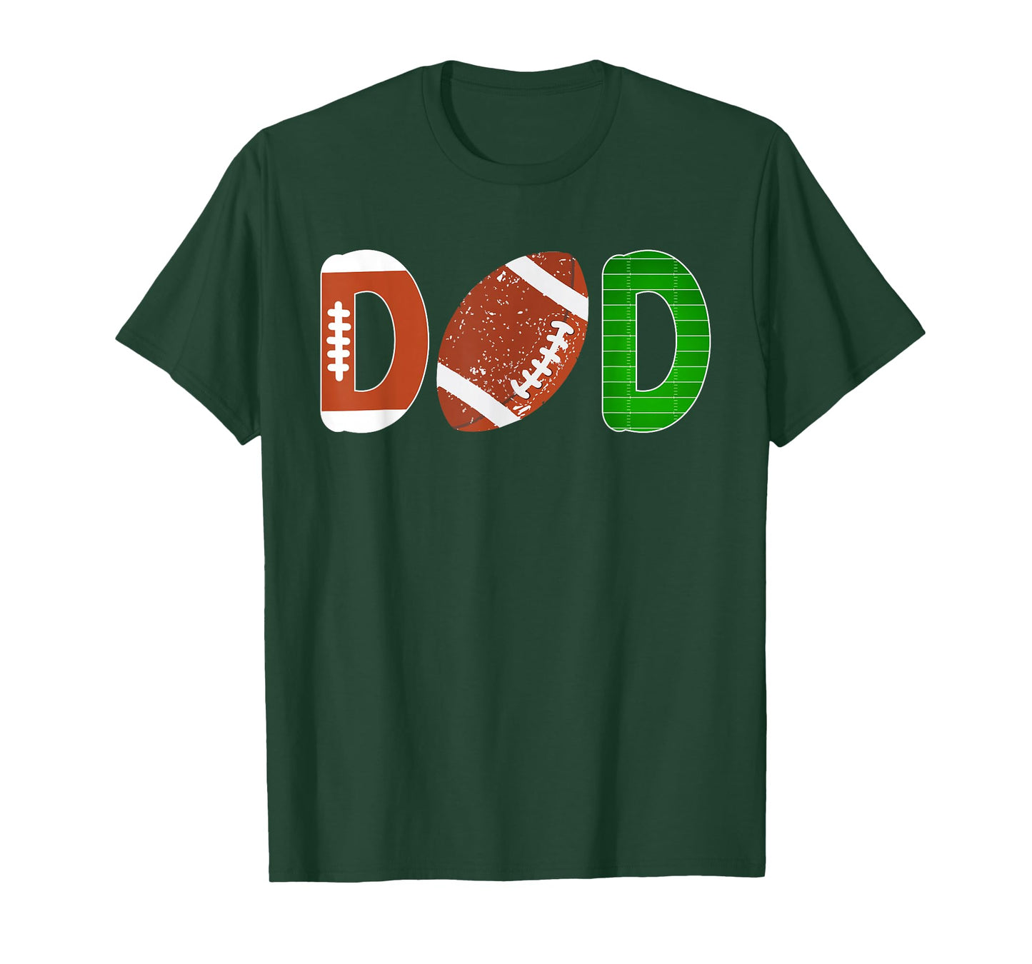 Dad of The 1 Year Old Football 1st Year Birthday T-Shirt
