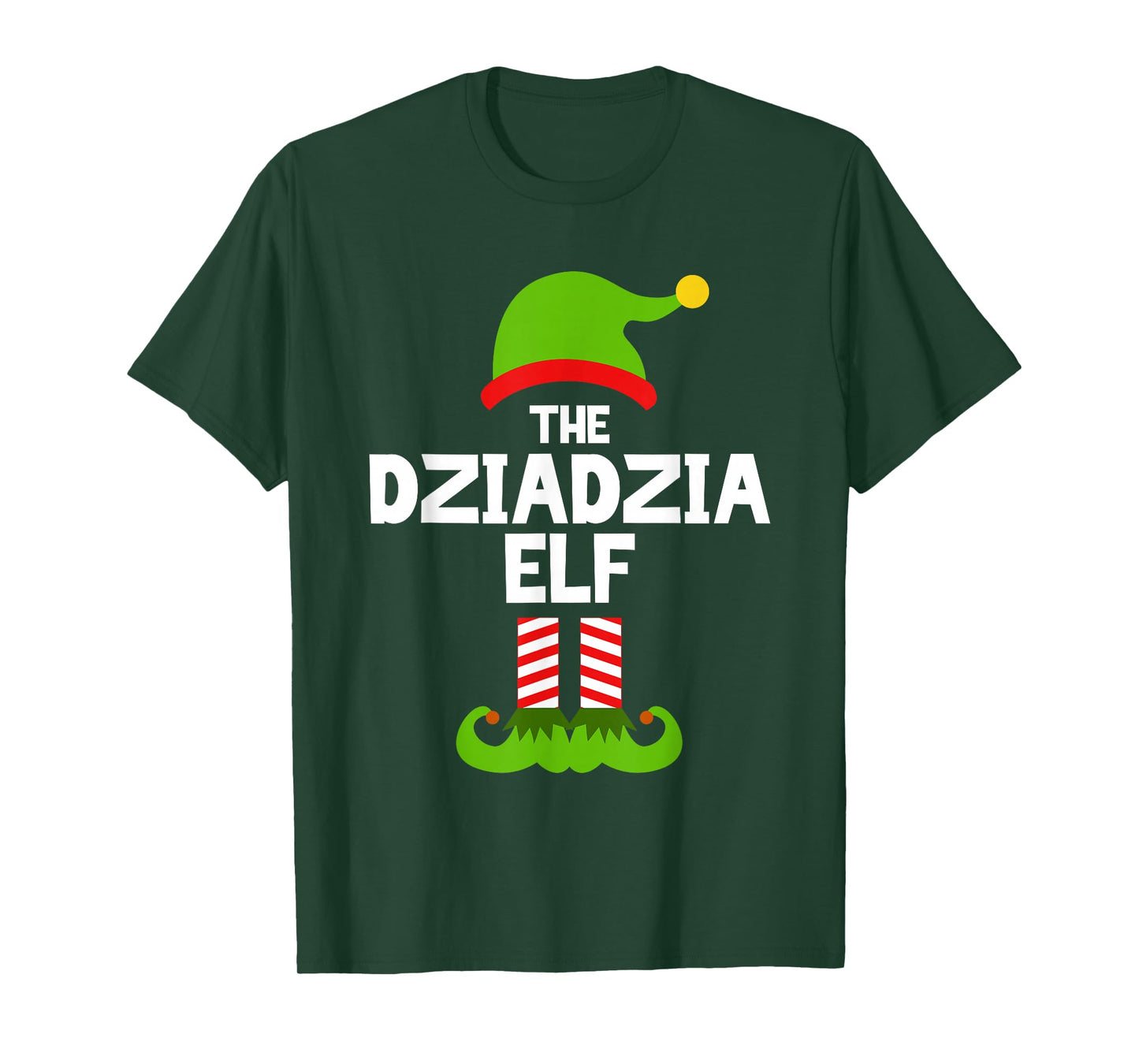 I'm The Dziadzia Elf Christmas Family Pajama Funny T-Shirt