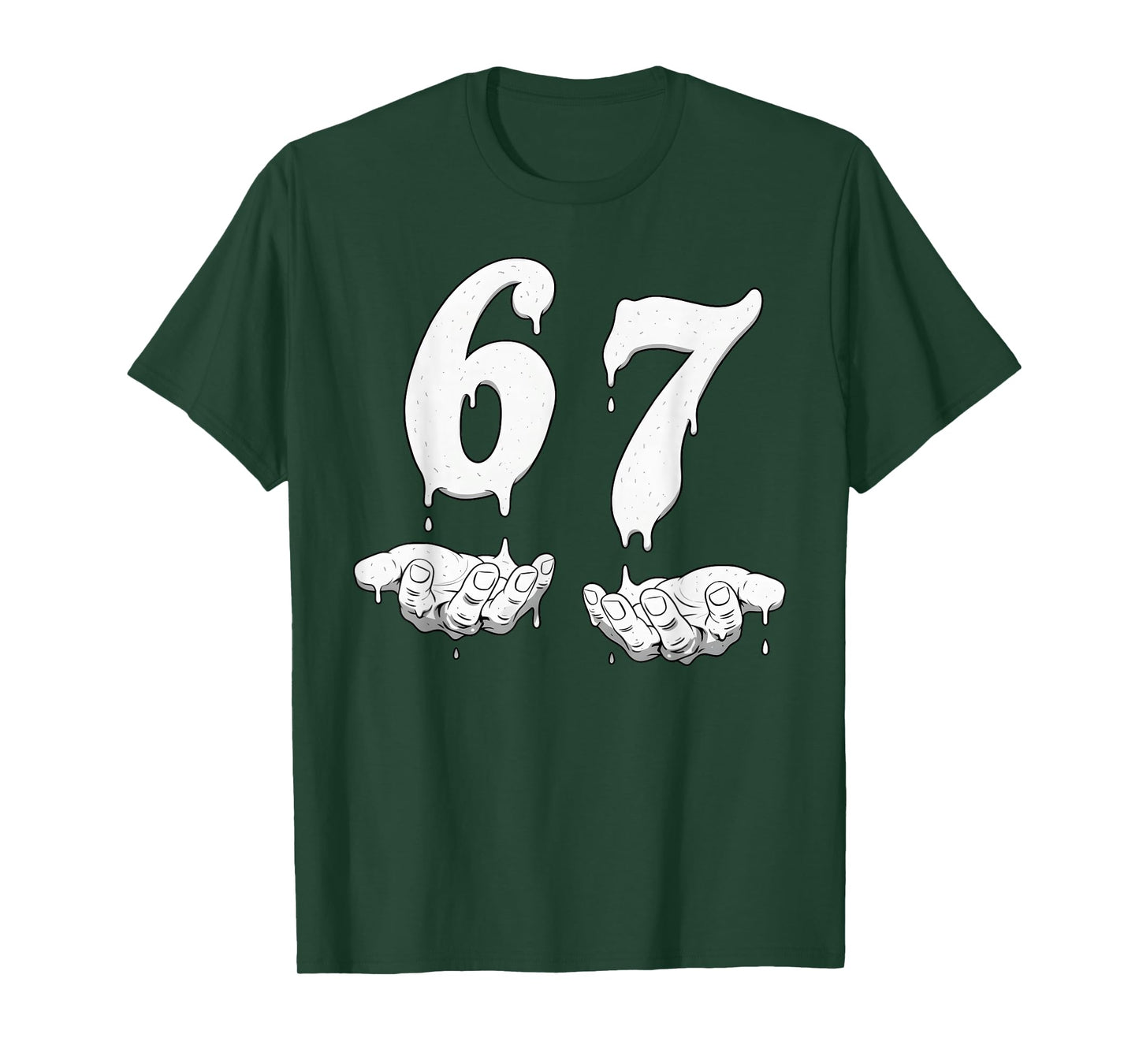 67 Meme Humor Numer 6 7 T-Shirt