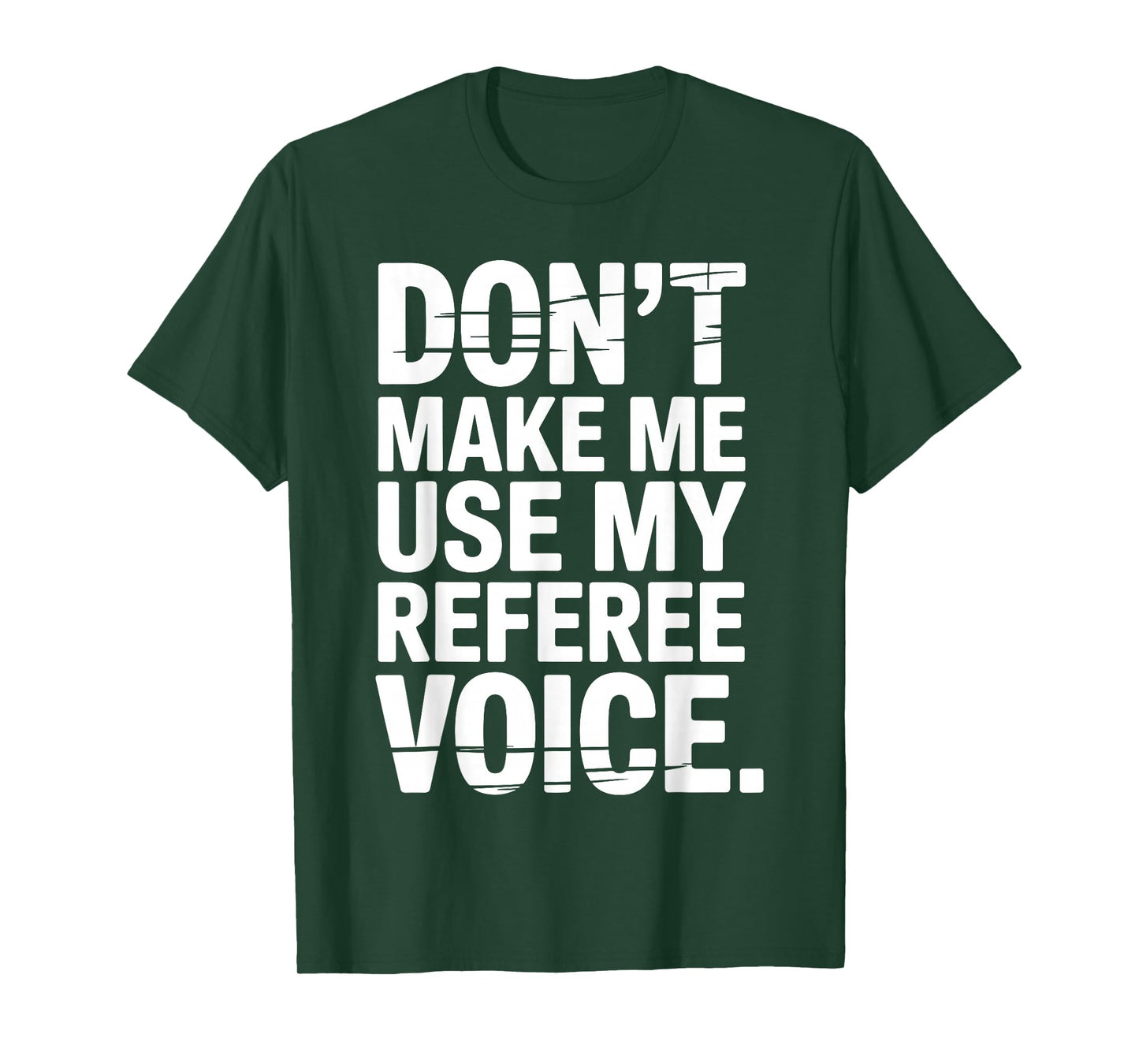 Funny Referee Art for Men Women Sports Ref Official Referee T-Shirt