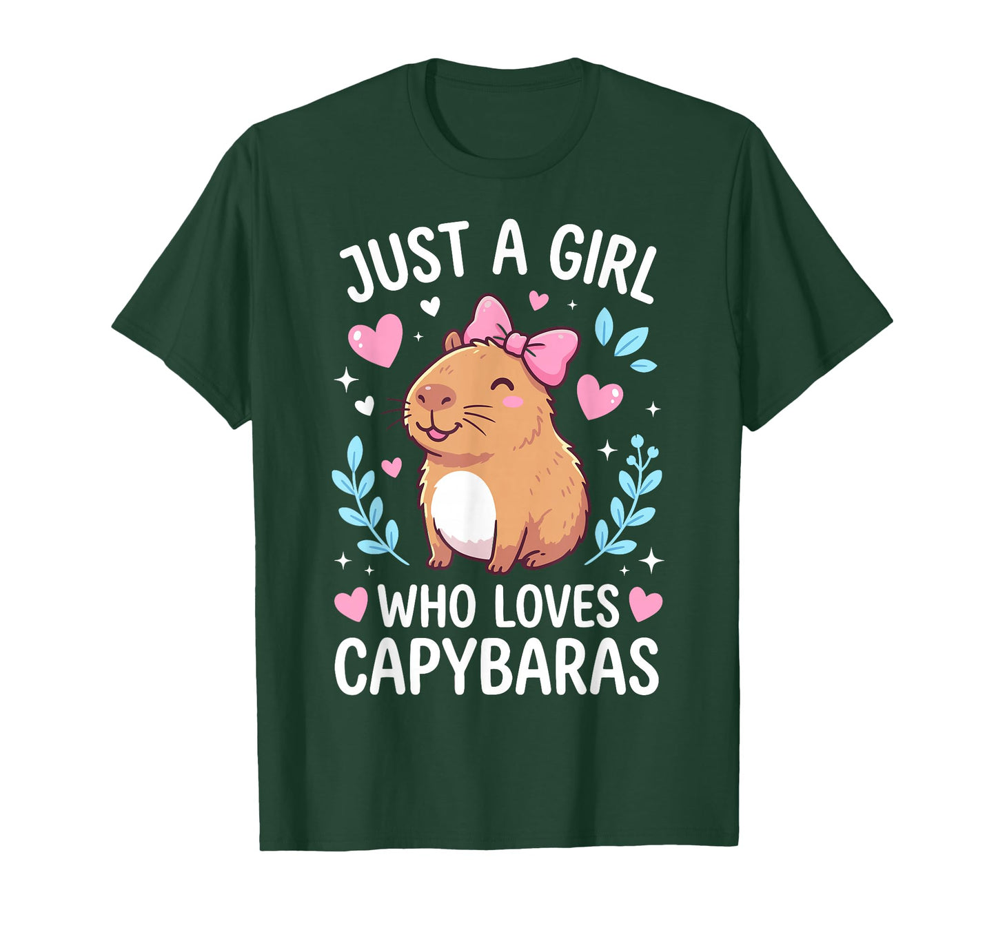 Just A Girl Who Loves Capybaras T-Shirt