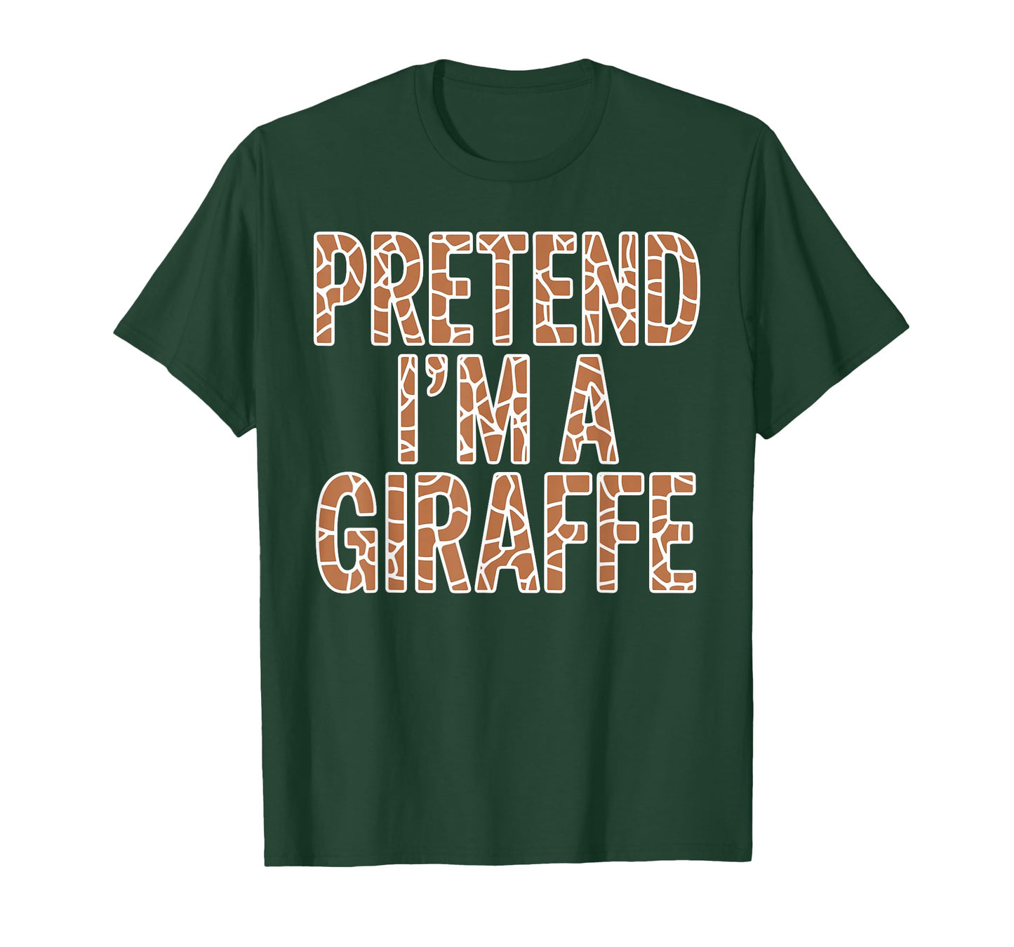 Cool Giraffe Art for Men Women Kids Toddler Giraffe Costume T-Shirt