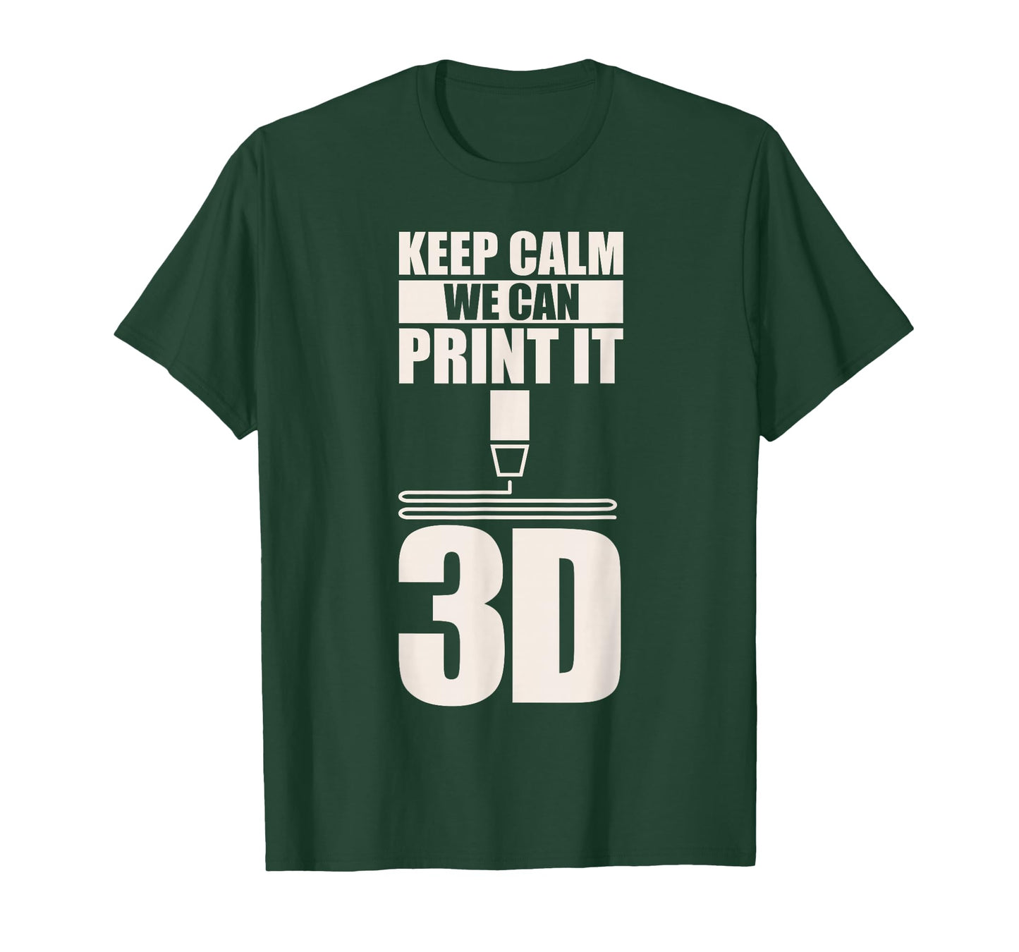 Best 3D Printing Art for Men Women 3D Printer 3D Printing T-Shirt