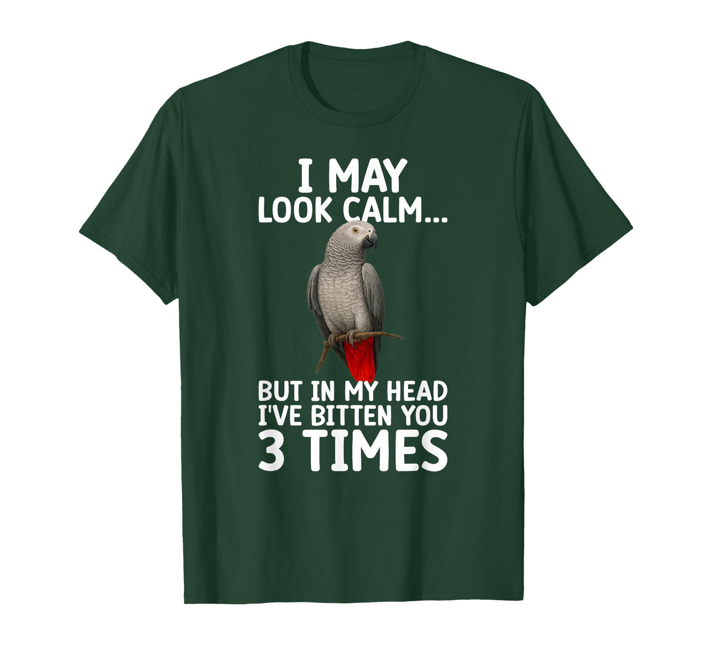 African Grey Parrot Owner Funny African Grey Lover T-Shirt
