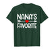 Nana's Favorite Grandchild Baby Grandson Granddaughter T-Shirt