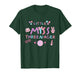 Funny Threenager Happy 3rd Bday Party Gifts 3 Years Old Girl T-Shirt