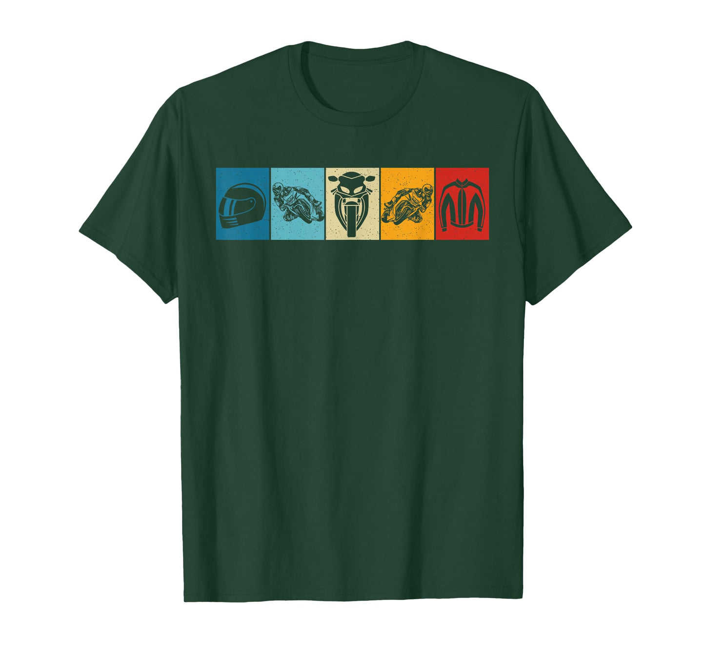 Moto Racing Motorcycle Motorcycles Racing Biker Boys Retro T-Shirt