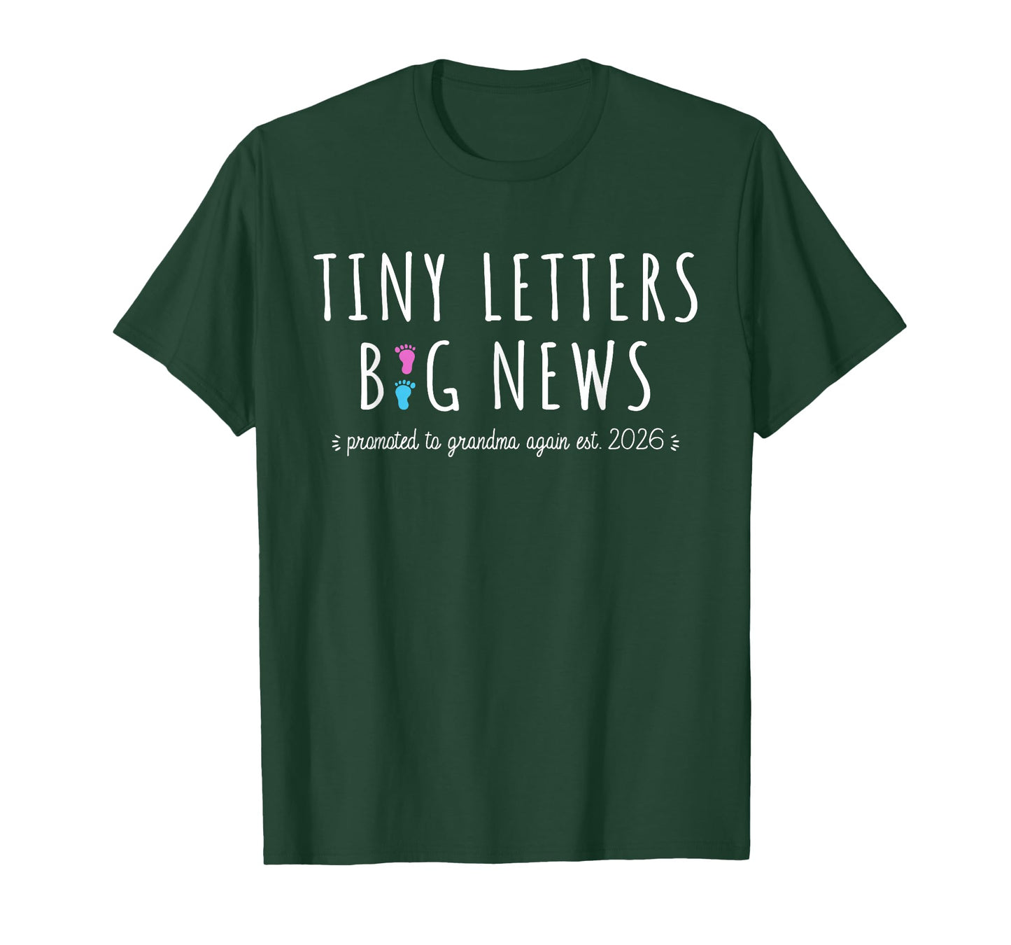 2nd Grandbaby Announcement - Promoted to Grandma Again 2026 T-Shirt