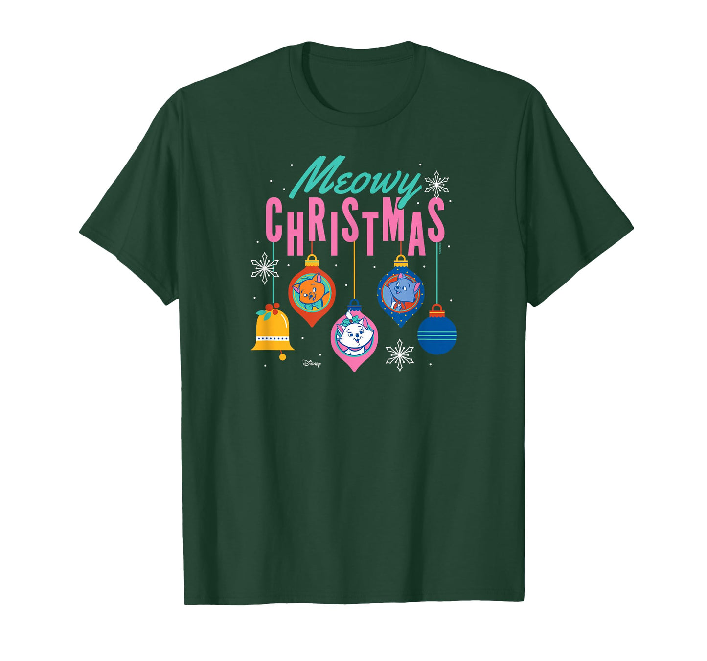 The Aristocats - Meowy Christmas T-Shirt