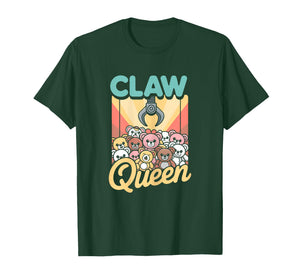 Woman Claw Machine Queen Girl Arcade Prize Grabber T-Shirt