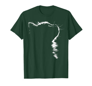 Cat Silhouette Cat Lover T-Shirt