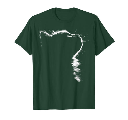 Cat Silhouette Cat Lover T-Shirt