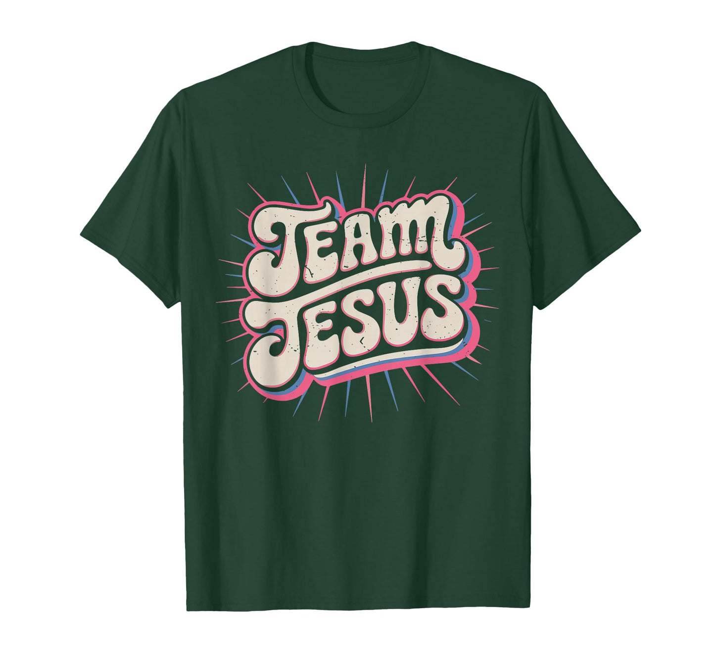 Toddler Team Jesus Family Matching Christian Faith Religious T-Shirt