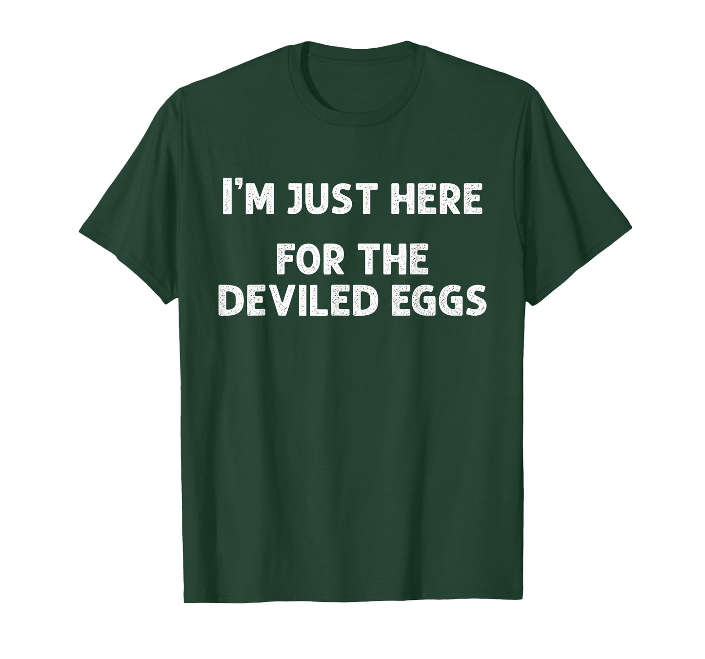 I'm Just Here for The Deviled Eggs Funny Couple Matching T-Shirt