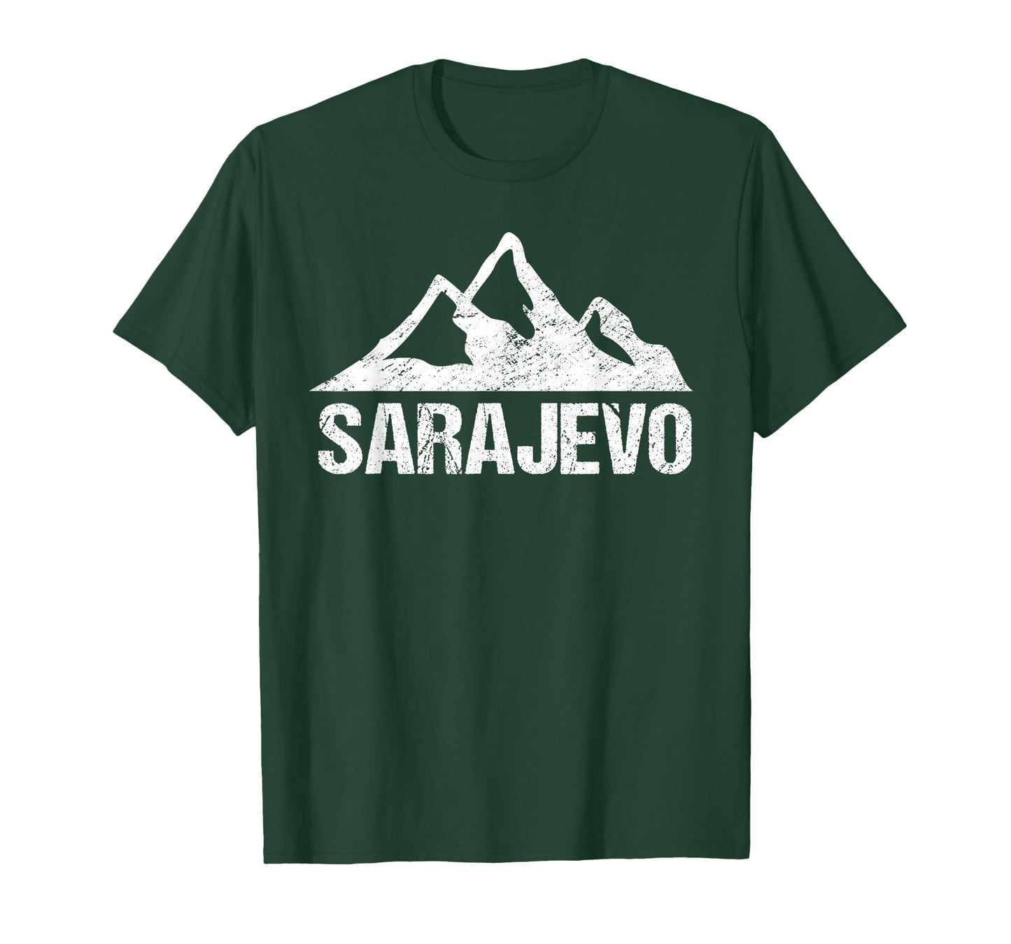 Sarajevo Mountain Design Bosnia and Herzegovina Souvenir T-Shirt