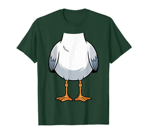 Seagull Shirt Adult Kids Men Women Seagull Costume T-Shirt
