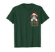 Shih Tzu Buffalo Plaid Green Red White Pocket Christmas T-Shirt
