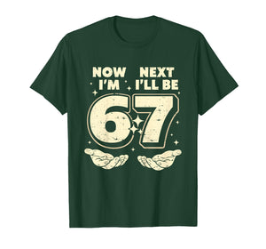 6 Year Old Birthday Boys Kids Now I'm 6 Next Year I'll be 7 T-Shirt