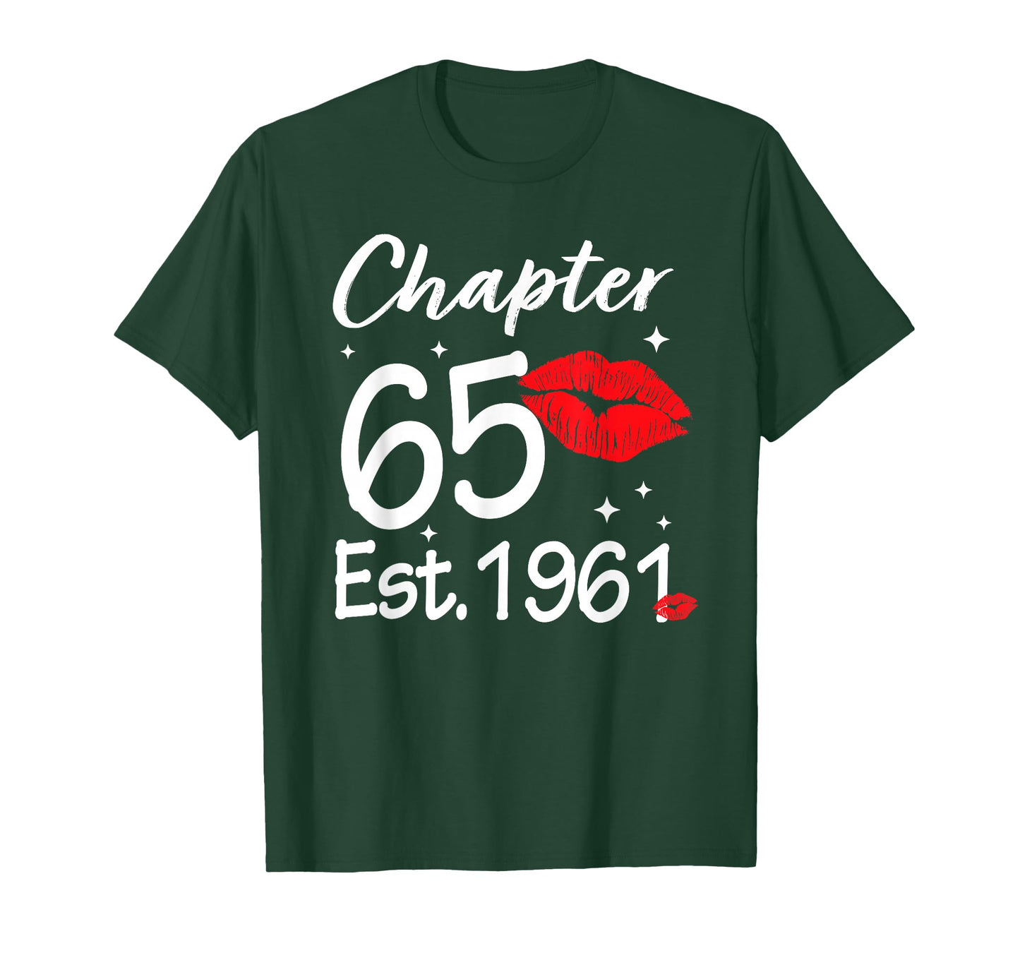 Chapter 65 EST 1961 Happy 65th Birthday Women T-Shirt