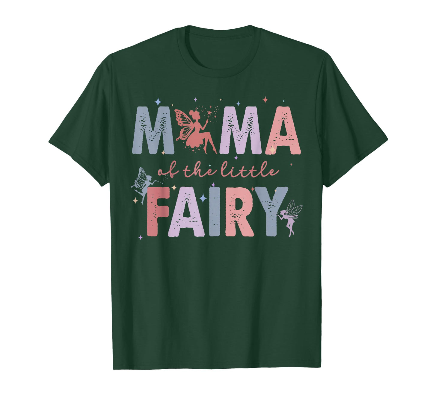 Mama of The Little Fairy First Birthday Girl Party T-Shirt