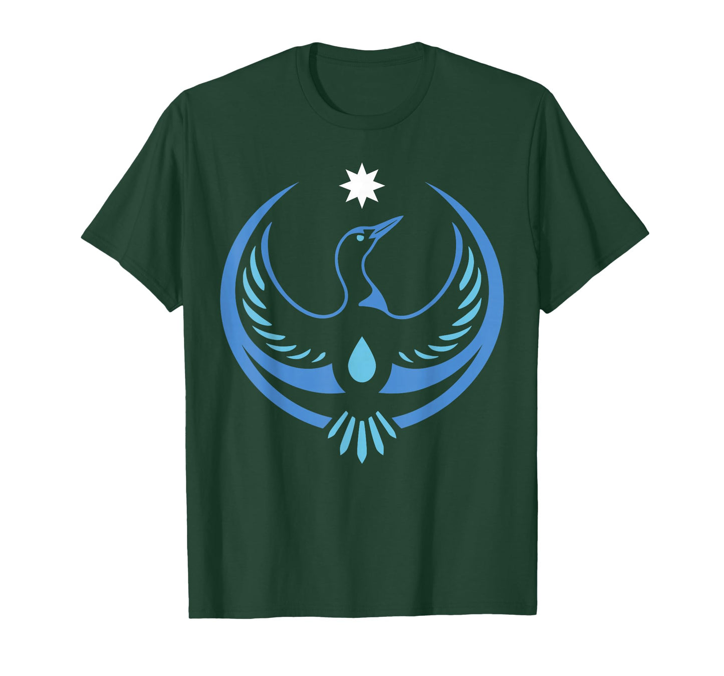 Minnesota Bird Symbol Rebel Loon T-Shirt