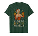 Retro Santa I Love to Stuff Her Stock Jingle His Bells Xmas T-Shirt