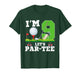 I'm 9 Year Old Let's Par-Tee Birthday Golf Themed Party T-Shirt