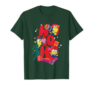 Ho Ho Ho Minions Christmas Fun Cheer T-Shirt