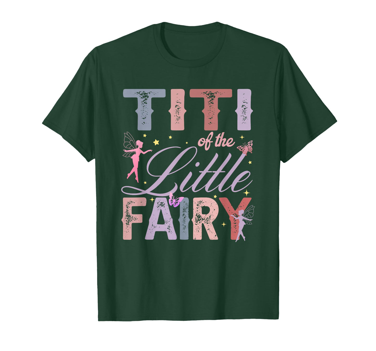 Titi of The Little Fairy 1St Birthday Girl Fairytale T-Shirt