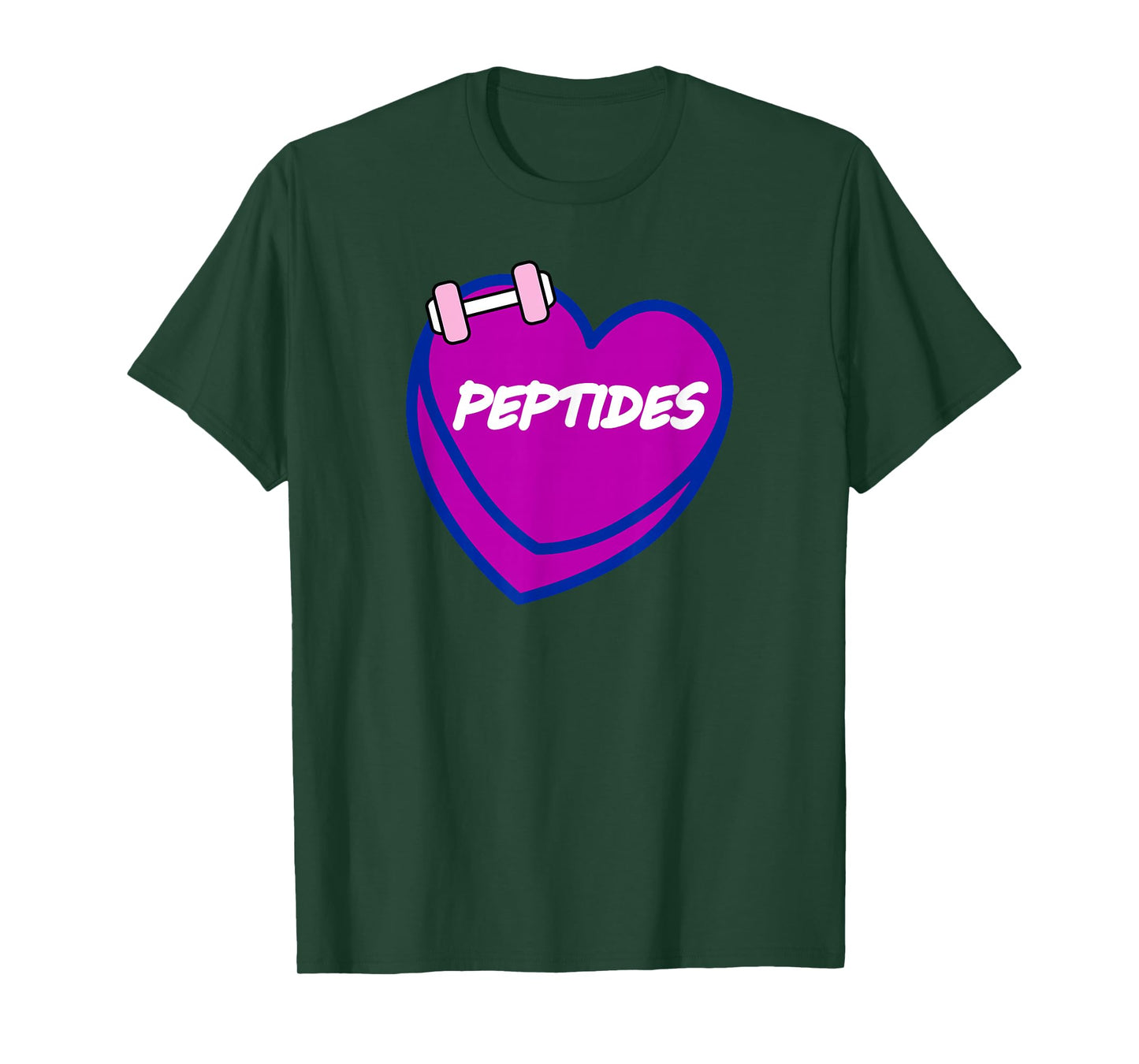 Valentines Day Candy Sweet Hearts Love Peptides T-Shirt