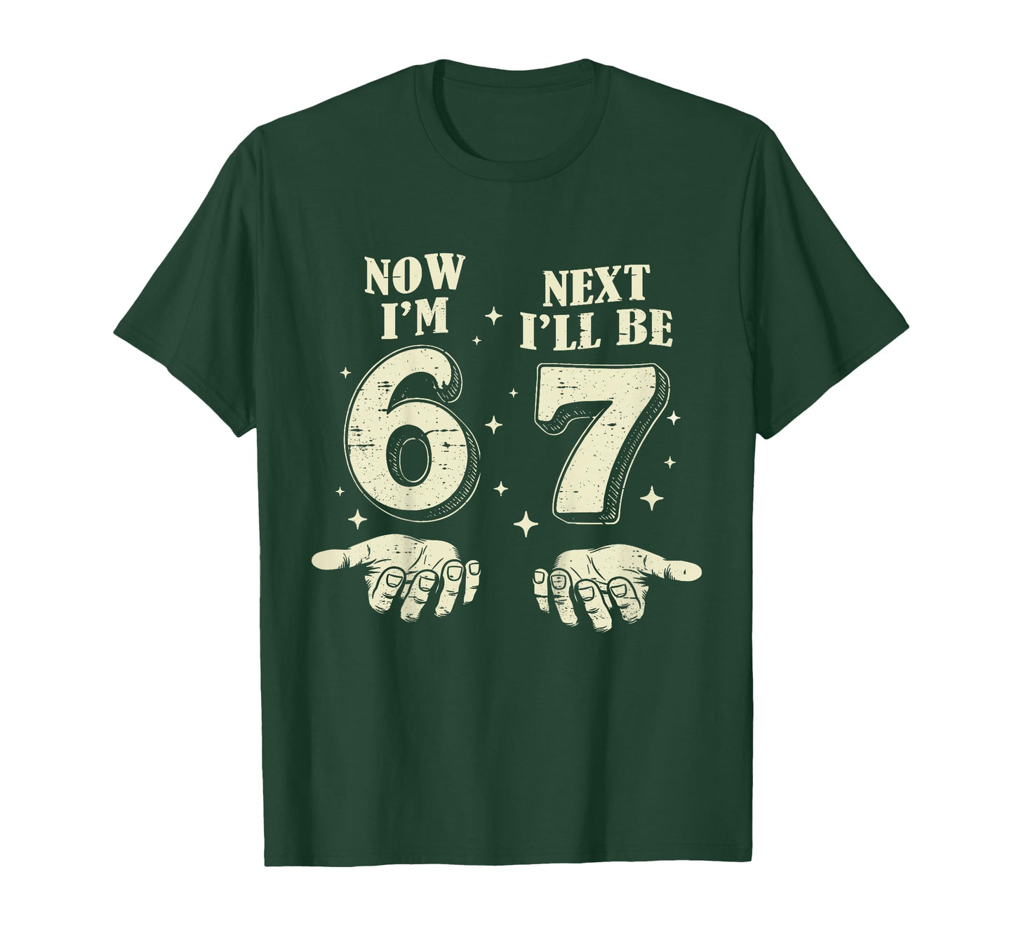 6 Year Old Birthday Boys Kids Now I'm 6 Next Year I'll be 7 T-Shirt