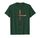 Cross Baseball Bats Christian Faith Sports Coach Pitcher T-Shirt