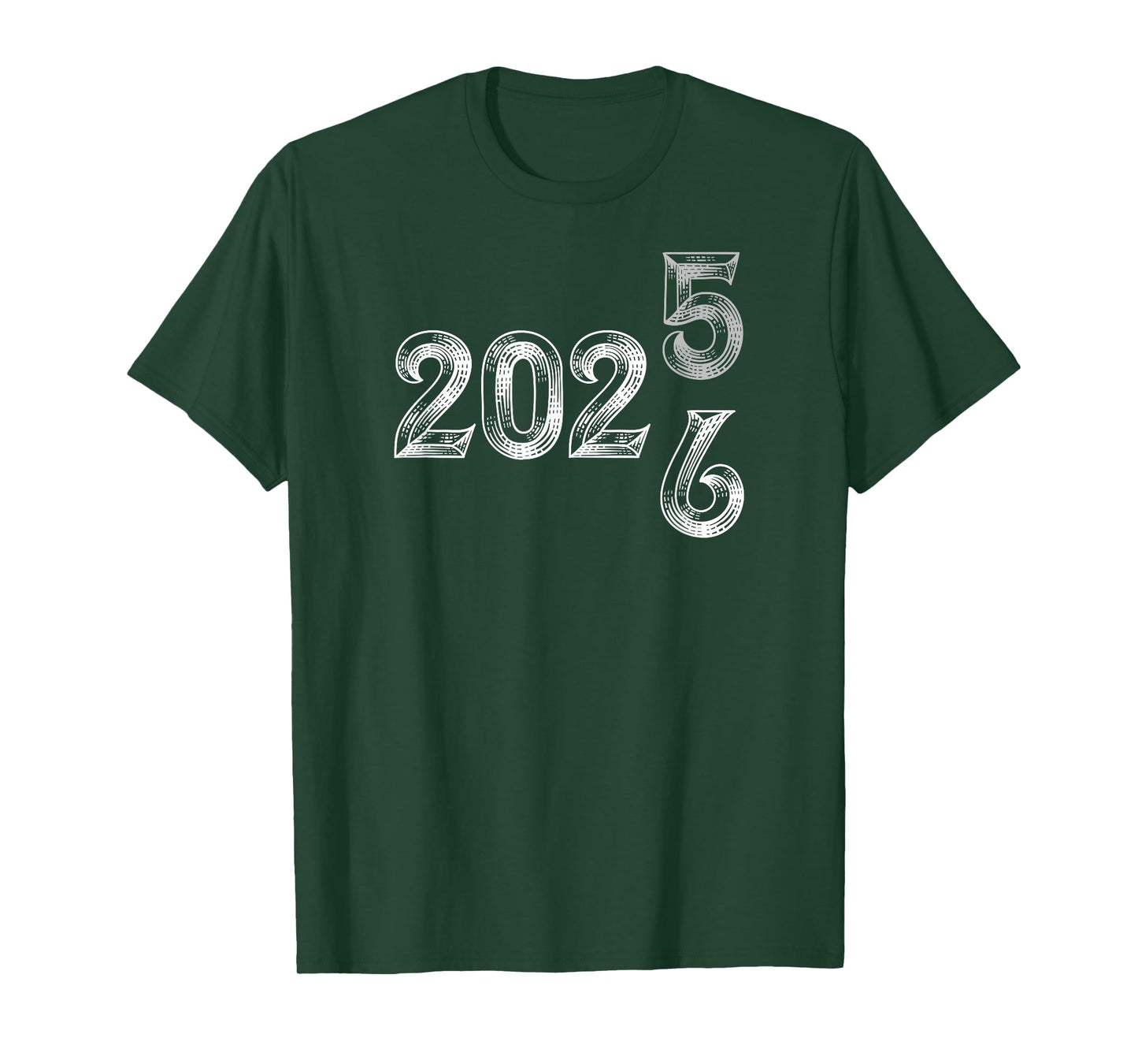 Goodbye 2025 Hello 2026 Funny Matching Family New Years T-Shirt