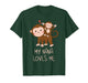 Cute Baby Monkey and Grandma My Nana Loves Me T-Shirt