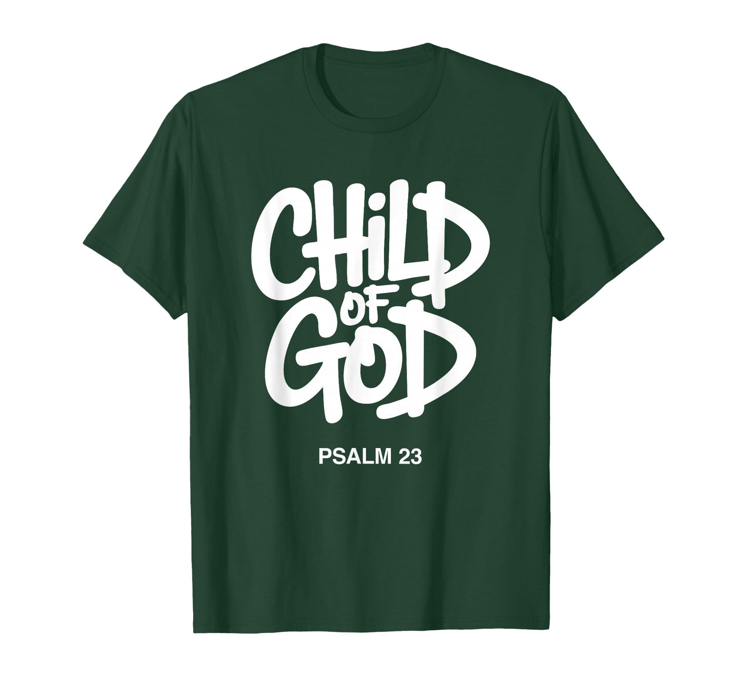 Christian Child of God Psalm 23 T-Shirt