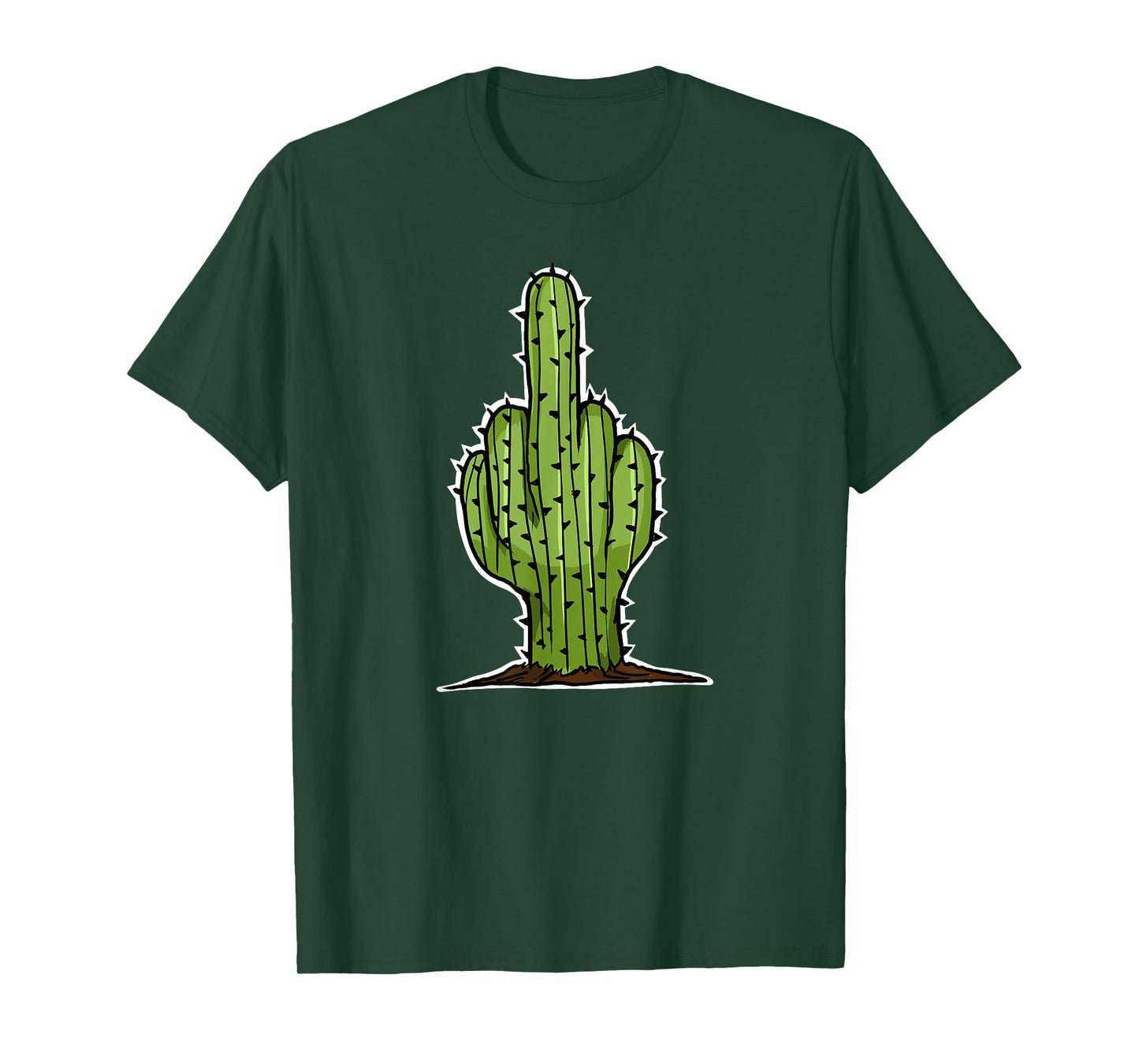 Cactus Middle Finger T-Shirt