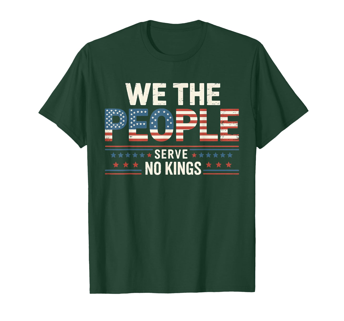 No Kings in America, Democracy, We The People T-Shirt