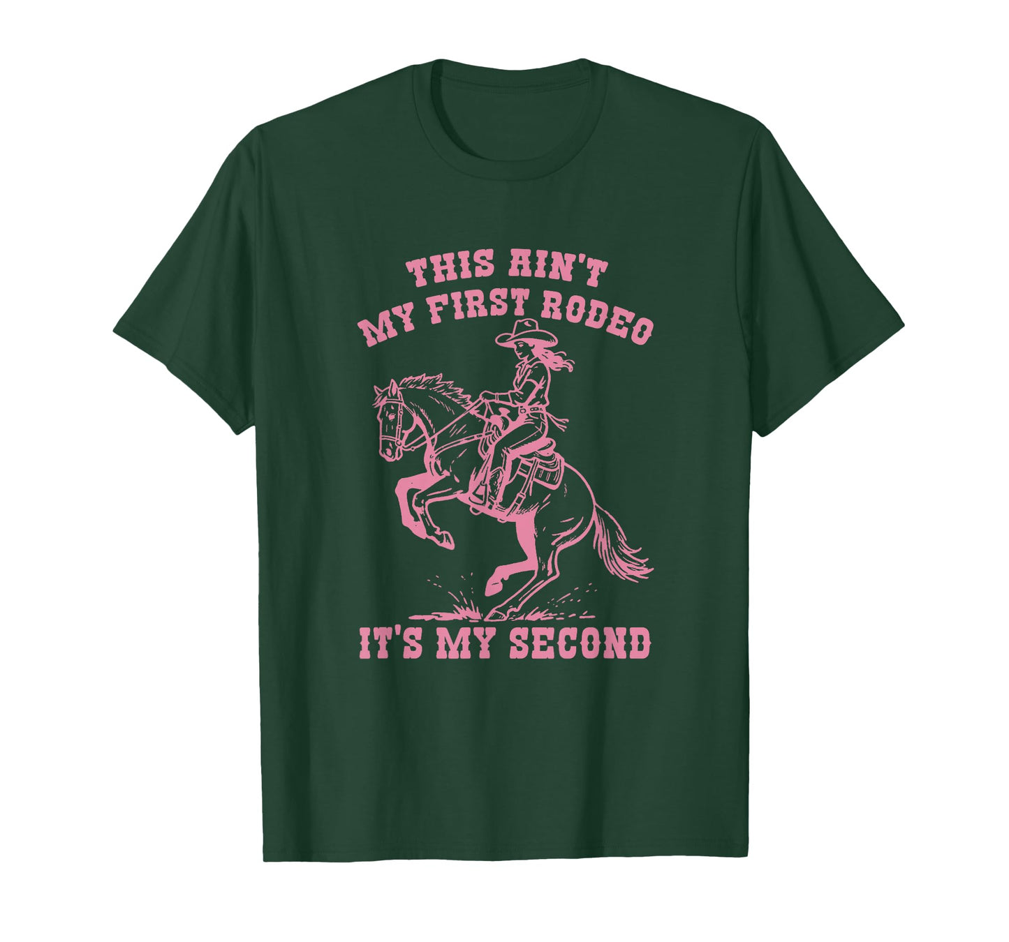 This Aint My First Rodeo It's My Second 2nd Birthday Cowgirl T-Shirt