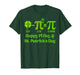Happy Pi Day St Patricks Pi 3.14 Shamrock Men Boy Teacher T-Shirt