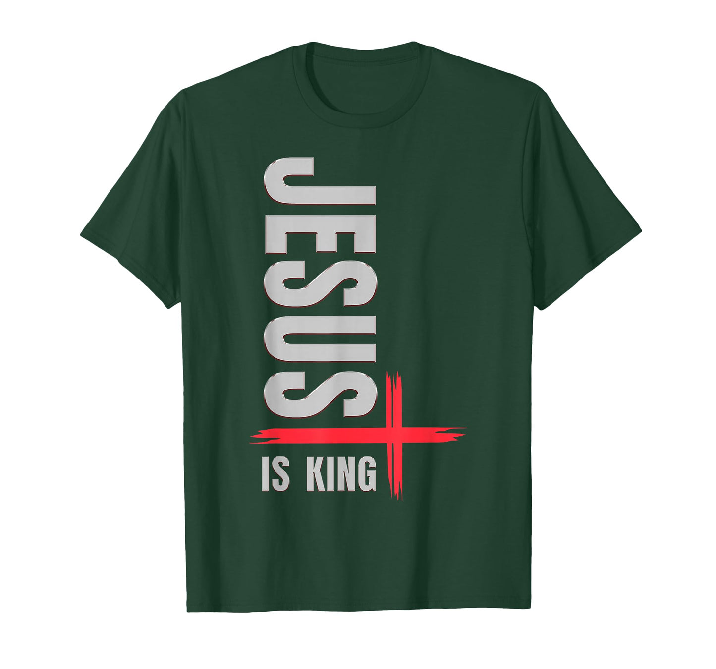 Jesus is King | Religion Inspired Quote T-Shirt