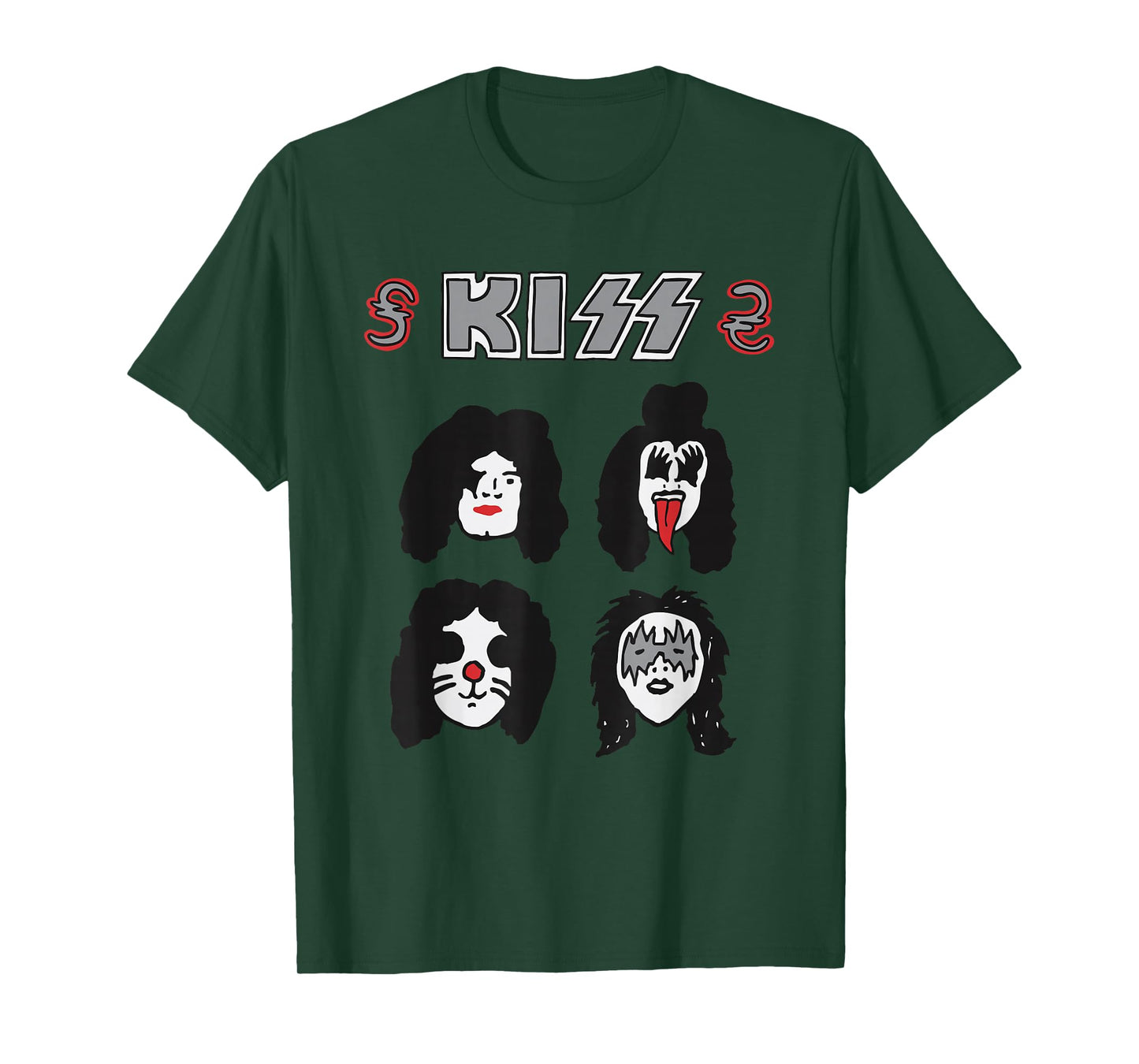 Official Exclusive KISS Alive Fan Art T-Shirt