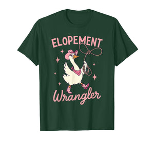 ABA Behavior Analyst Silly Goose Rodeo Elopement Wrangler T-Shirt