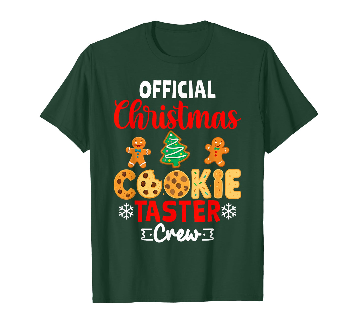 Official Christmas Cookie Tester Crew Christmas Cookie T-Shirt