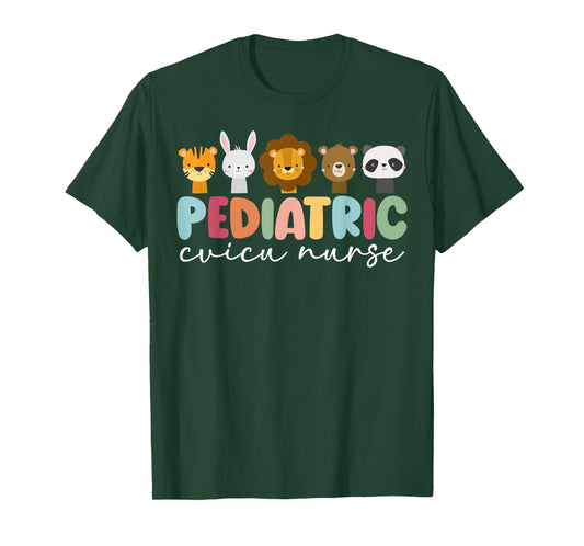 Pediatric CVICU Nurse Peds Cardiovascular ICU Nurse T-Shirt