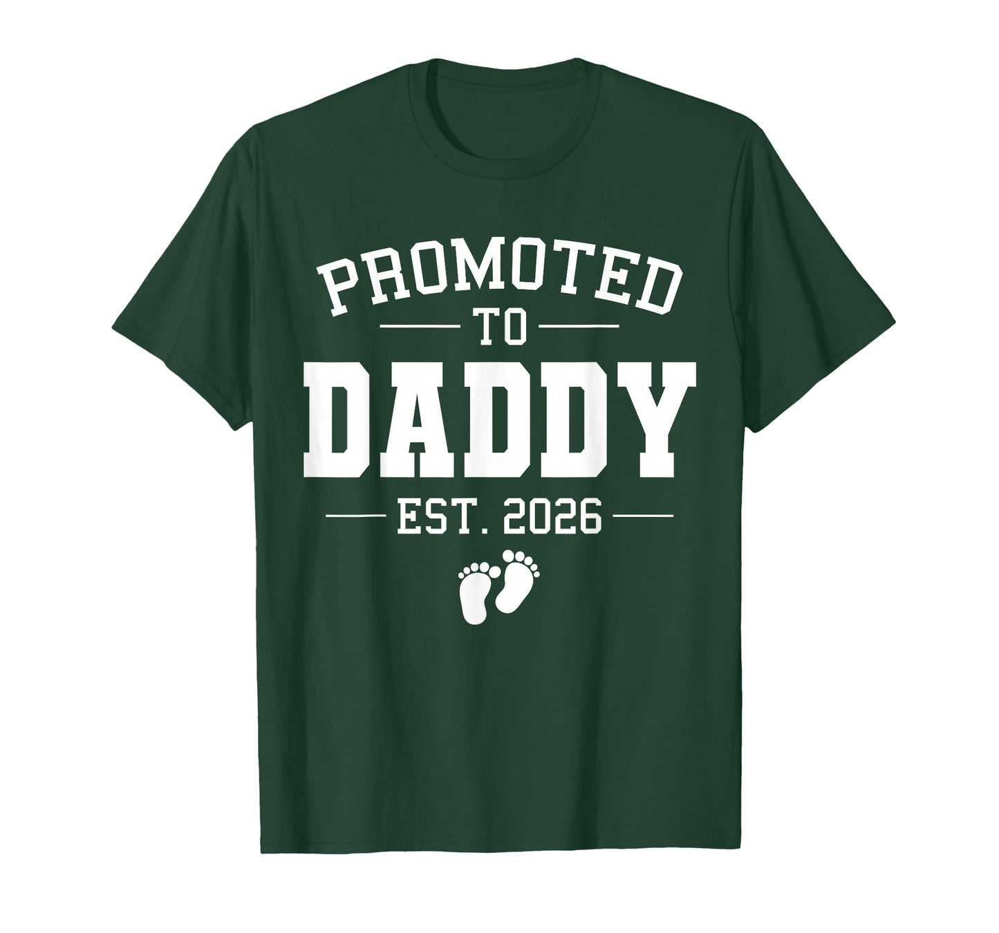 Promoted to Daddy est 2026 Soon to be Dad New Father Papa T-Shirt