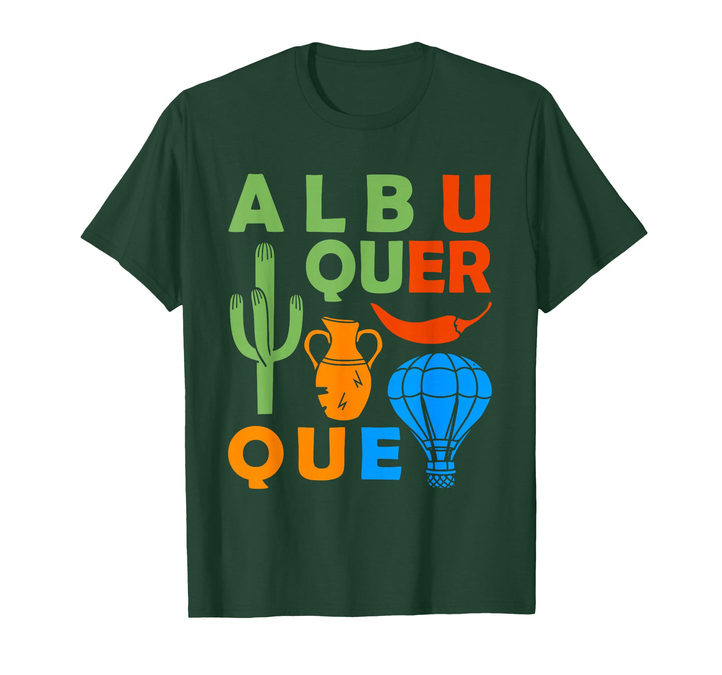 Albuquerque New Mexico Souvenir Men Petroglyph Albuquerque T-Shirt