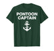Funny Pontoon Captain Art for Men Women Pontoon Boat Captain T-Shirt