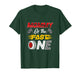 Mommy of The Fast One 1St Birthday Race Car Family T-Shirt