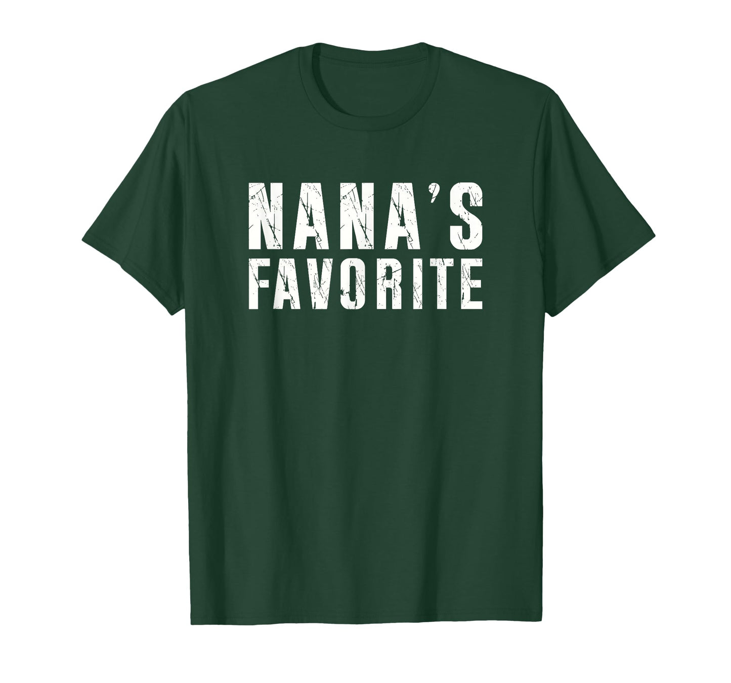 Nanas Favorite T, Grandma's Favorite Grandchild T-Shirt