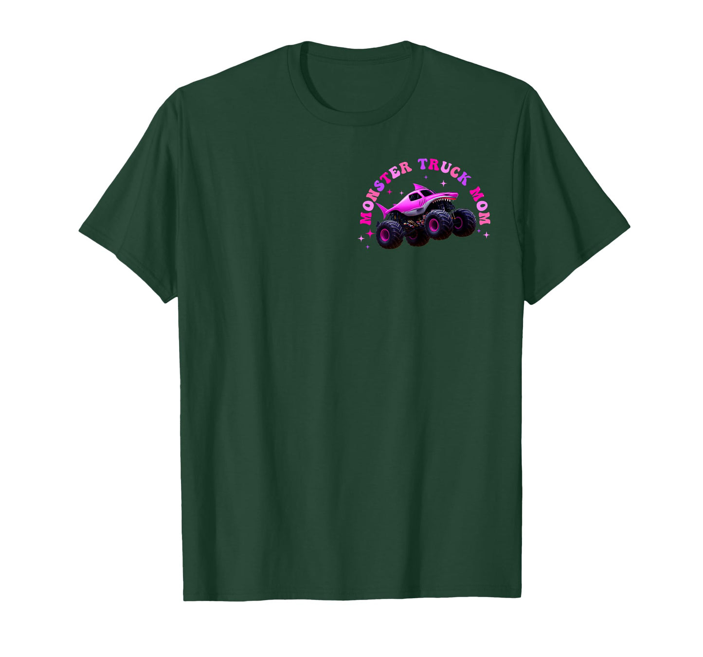 Monster Truck Mom Shirt in My Monster Truck Mama Era 2 Sided T-Shirt